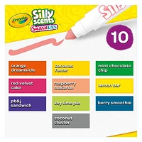 Crayola Silly Scents Smash-Ups Broad Line Markers, 10 Count, Scented Markers