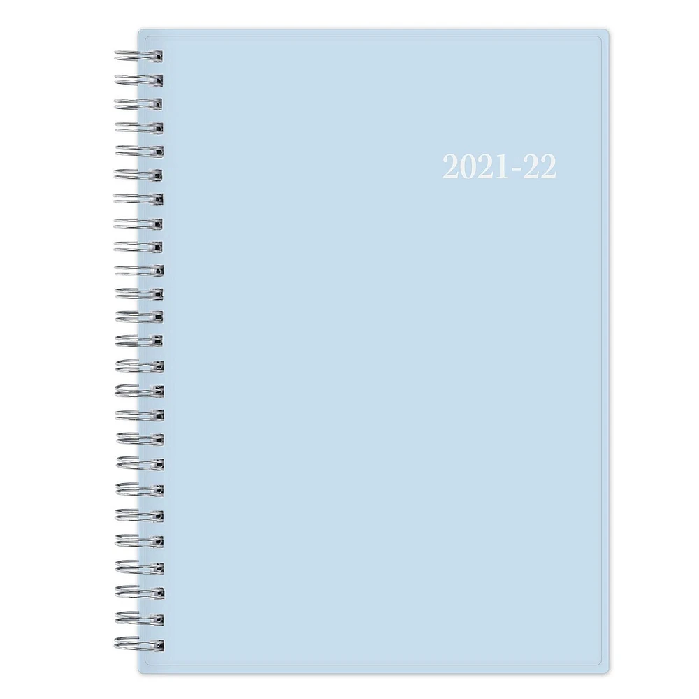 Blue Sky Contempo Medium Weekly/Monthly Planner Notes for 2021-2022