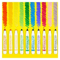 Crayola Silly Scents Smash-Ups Broad Line Markers, 10 Count, Scented Markers