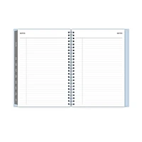 Blue Sky Contempo Medium Weekly/Monthly Planner Notes for 2021-2022