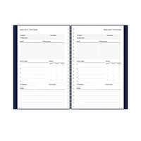 Blue Sky Varsity Navy Medium Weekly/Monthly Planner for 2021-2022