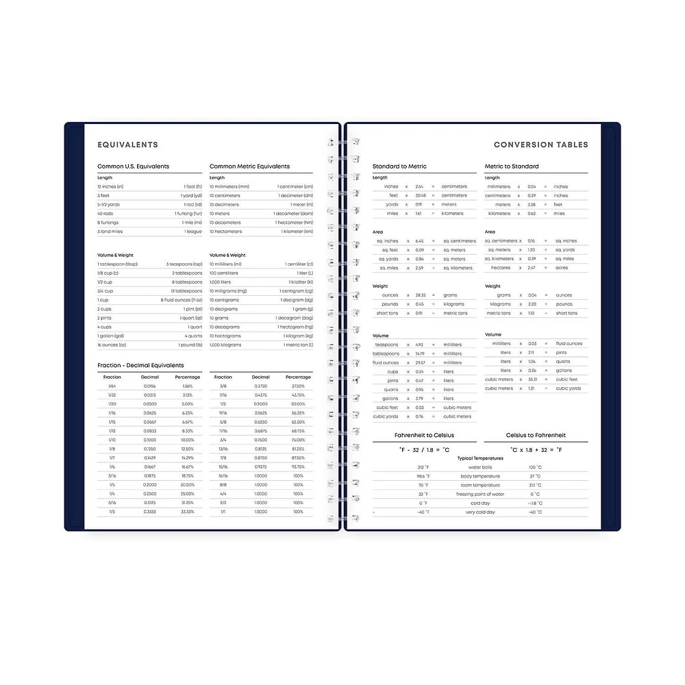 Blue Sky Varsity Navy Medium Weekly/Monthly Planner for 2021-2022