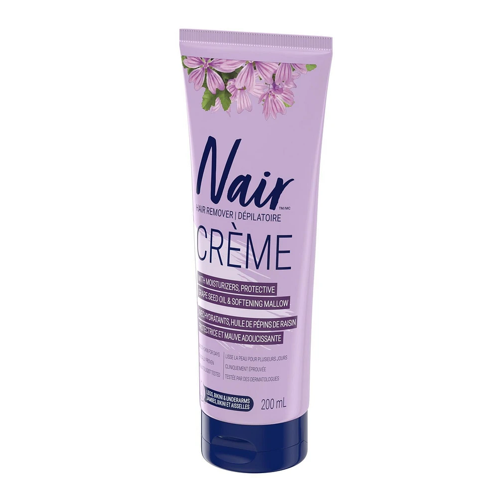 Nair Hair Removal Crème for Coarse Hair with Grape Seed Oil, 200 mL