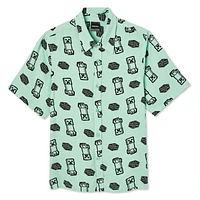 Chemise de villégiature Minecraft pour garçons Tailles TP–TG