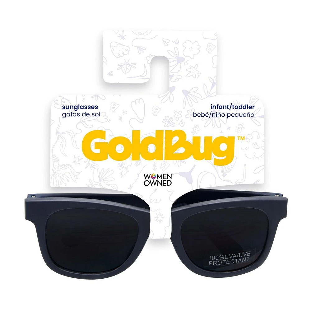 GoldBug Lunettes de soleil pour bébé pour garçons et filles, nourrissons et tout-petits, noir Lunettes de soleil Noir