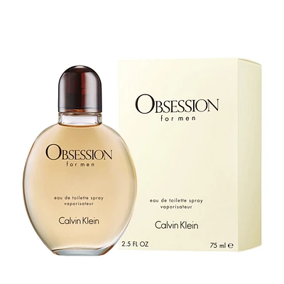 Obsession 75ml Eau De Toilette Spray (MEN), Eau De Toilette 75ML