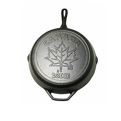 Lodge® Canadiana Series 12" Cast Iron Skillet with Iconic Maple Leaf Scene - Limited Edition