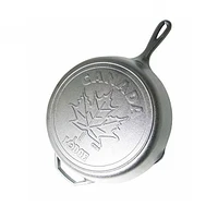 Lodge® Canadiana Series 12" Cast Iron Skillet with Iconic Maple Leaf Scene - Limited Edition