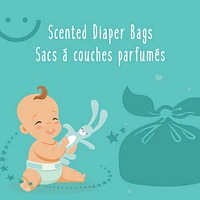 Baby Works™ Disposable Scented Diaper Bags Value 200pk