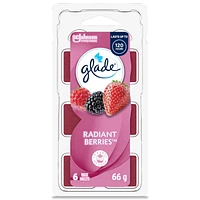 Glade® Wax Melt Air Freshener Refills, Radiant Berries, 6 Melts