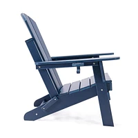 Lake Country Outdoors Dark Blue Adirondack Deck Chair