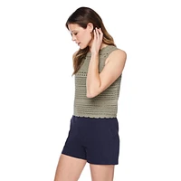 Débardeur crocheté George pour femmes Tailles TP–TTG