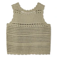 Débardeur crocheté George pour femmes Tailles TP–TTG