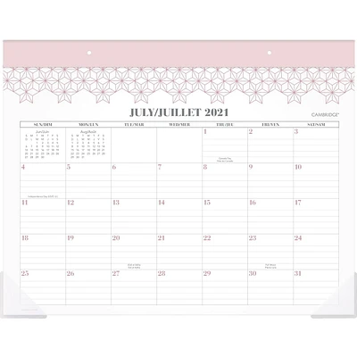 Cambridge Workstyle Large Calendar Deskpad