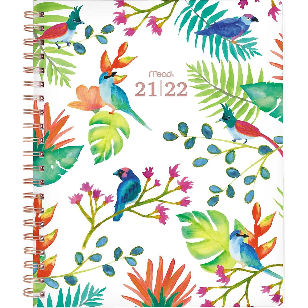 Mead White Catalina Large Planner