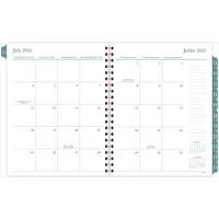 Mead White Catalina Large Planner