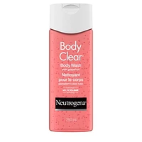 Nettoyant pour le corps Neutrogena Body Clear - dose maximale d’acide salicylique, vitamine C - sans huile - arôme de pamplemousse rose 250 ml