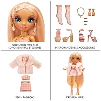 Rainbow Vision Rainbow High Rainbow Divas- Sabrina St. Cloud (Rose-Quartz Pink) Fashion doll