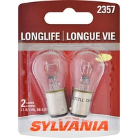 Mini lampes à longue durée 2357 de SYLVANIA Paq. de 2, 12,8 V