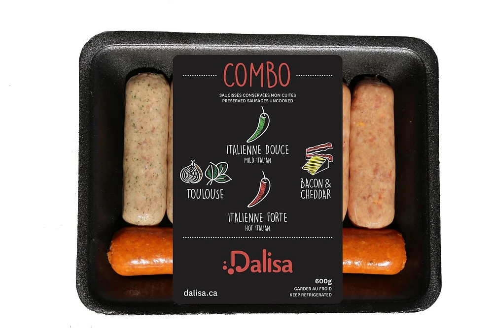 Dalisa Traditional 4 flavours combo 600g
