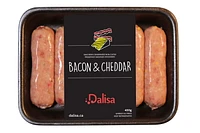 Dalisa Saucisses de porc bacon & cheddar