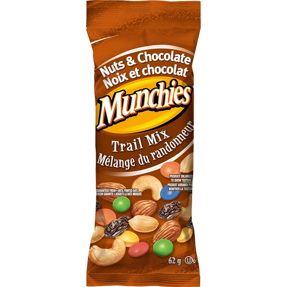 Munchies Nuts & Chocolate Trail Mix, 62GM