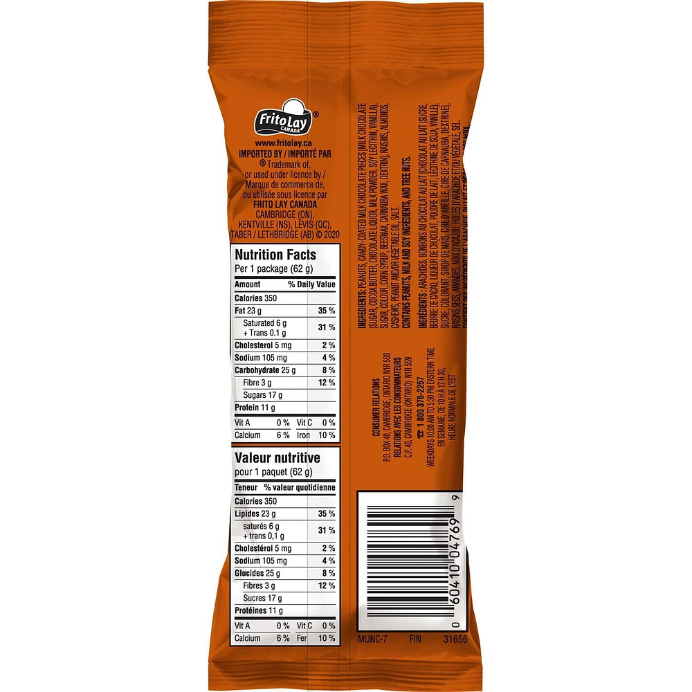 Munchies Nuts & Chocolate Trail Mix, 62GM