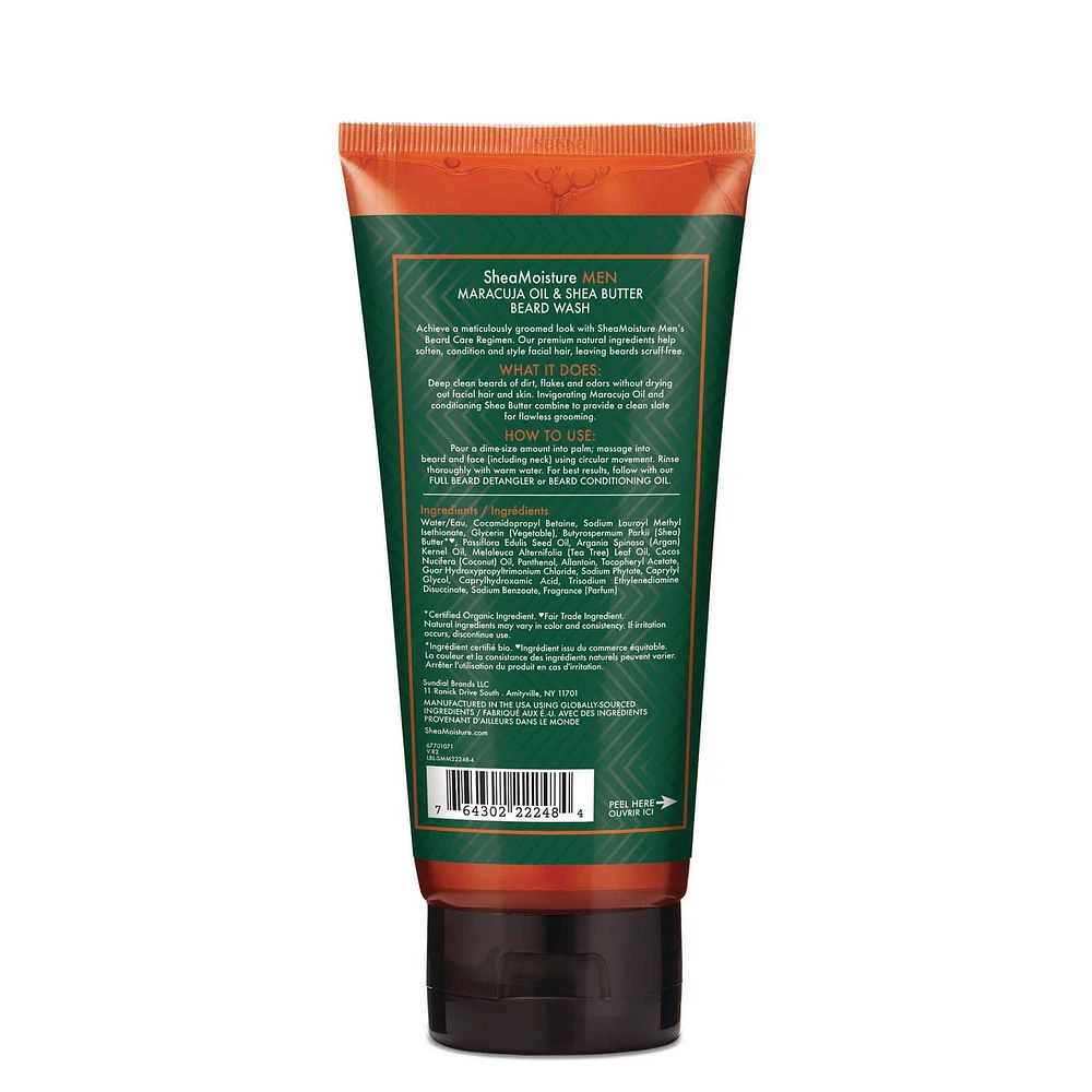 Savon à barbe SheaMoisture Huile de maracuja et beurre de karité