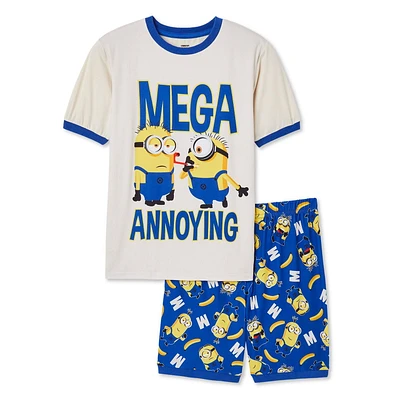 Minions Boys' Pajama 2-Piece Set, Sizes XS-L