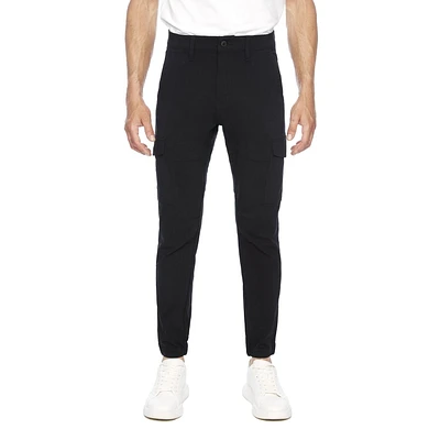 Pantalons Cargo "Super Stretch " Dark Black pour hommes