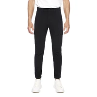 Dark Black Men's Comfort Stretch  Cargo Pant