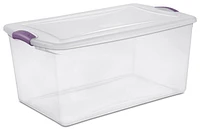 Sterilite 62L Latch Box - Purple