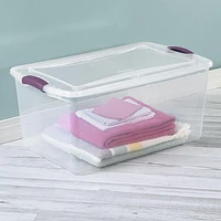 Sterilite 62L Latch Box - Purple