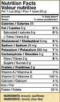 Brocolis et choux-fleurs Family Favourites de Mann's 12 oz
