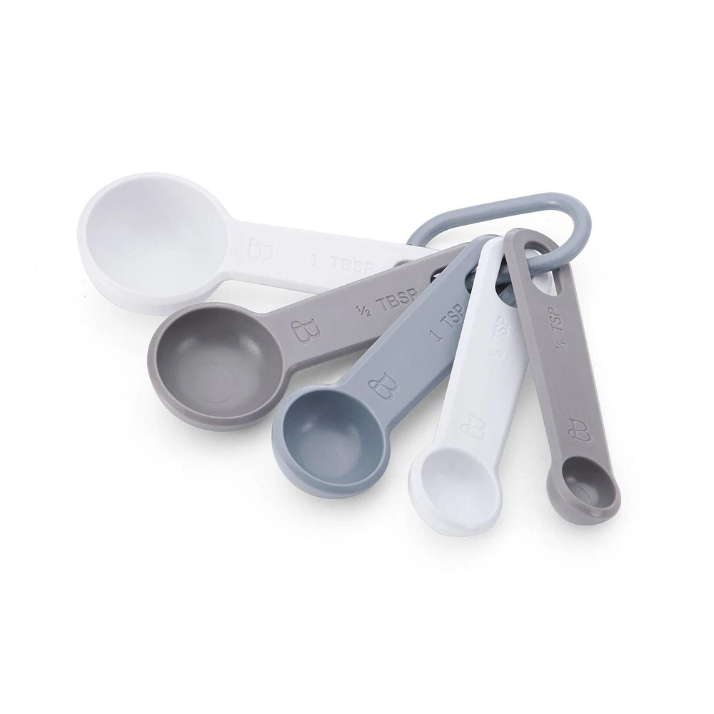 Beautiful Set of 5 Measuring Spoons