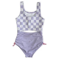 Hello Kitty Girls Cut-Out Swimsuit 1-Piece