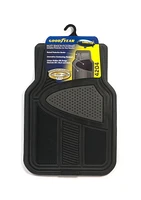 Premium Goodyear Rubber Multi Season Mat Set - Black Black