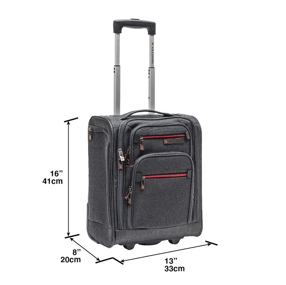 Air Canada 16" Underseater, 16" Carry-on Suitcase