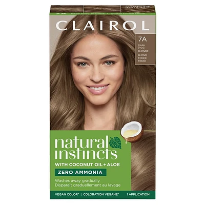 Clairol Natural Instincts Demi-Permanent Hair Color, Vegan Hair Dye, Made with coconut oil and aloe vera