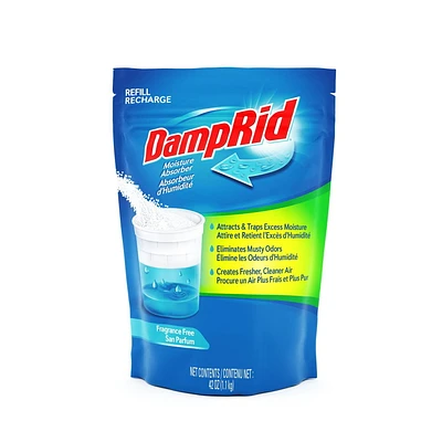 DampRid Refillable Moisture Absorbers<br>FRAGRANCE FREE - 42 oz. Refill Bag