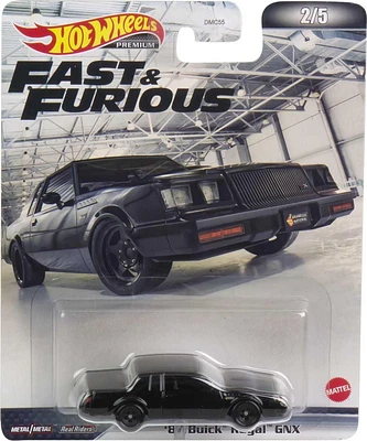 Hot Wheels Premium Fast & Furious '87 BUICK REGAL GNX Vehicle