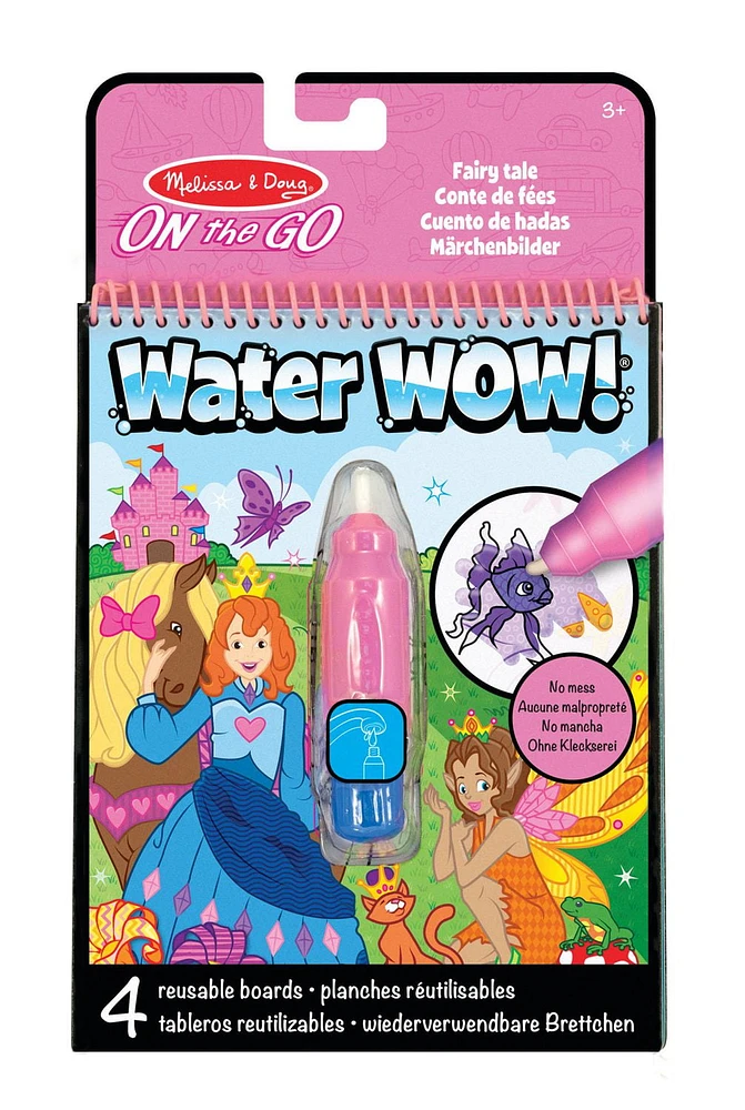 Melissa & Doug On the Go Water Wow! Reusable Water-Reveal Activity Pad - Fairy Tale