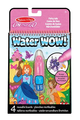 Melissa & Doug On the Go Water Wow! Reusable Water-Reveal Activity Pad - Fairy Tale