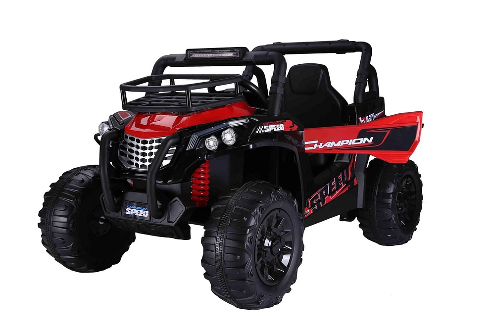 Kool Karz 12V UTV Electric Ride On Toy Car Red