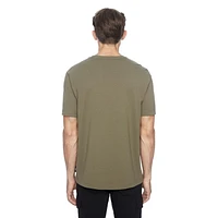 Tee-shirt manches courtes Dark Black pour hommes