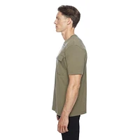 Tee-shirt manches courtes Dark Black pour hommes