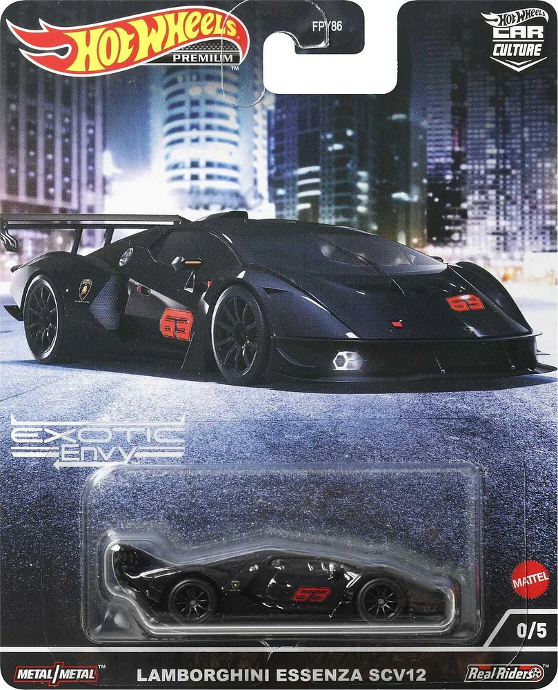 Hot Wheels Car Culture Circuit Legends Lamborghini Essenza SCV12 Vehicle