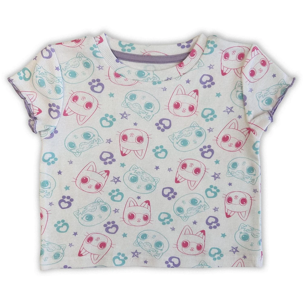 Gabby's Dollhouse Toddler girls 2-pc casual short sleeve jumper set