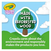 Crayola Coloured Pencils, 60 Count, Pre-sharpended pencils