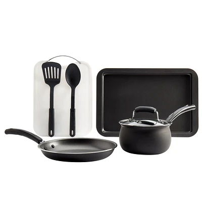 Basic Essentials 7 Piece Starter Cookware Set